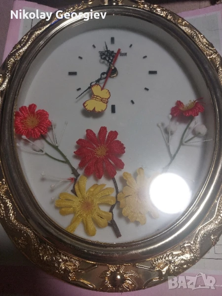 Стенен кварцов часовник, снимка 1