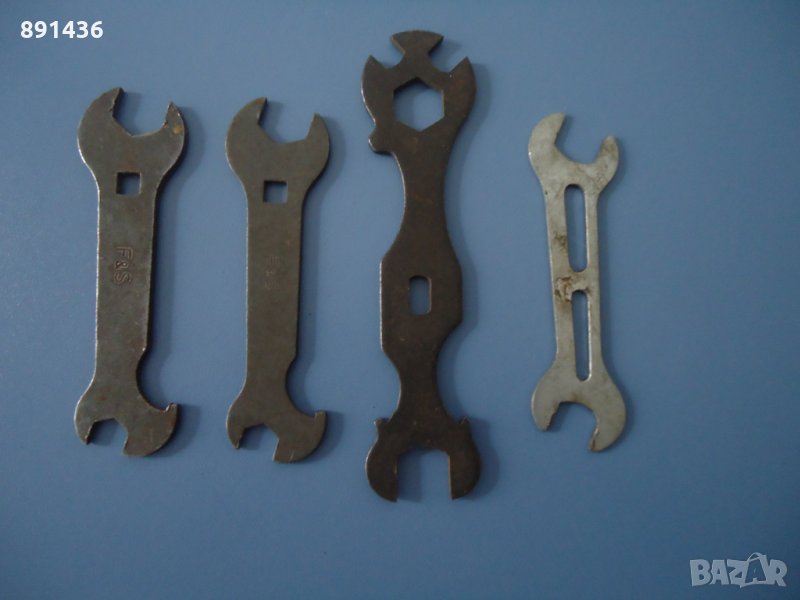 4 стари ретро германски ключа за велосипед колело, снимка 1