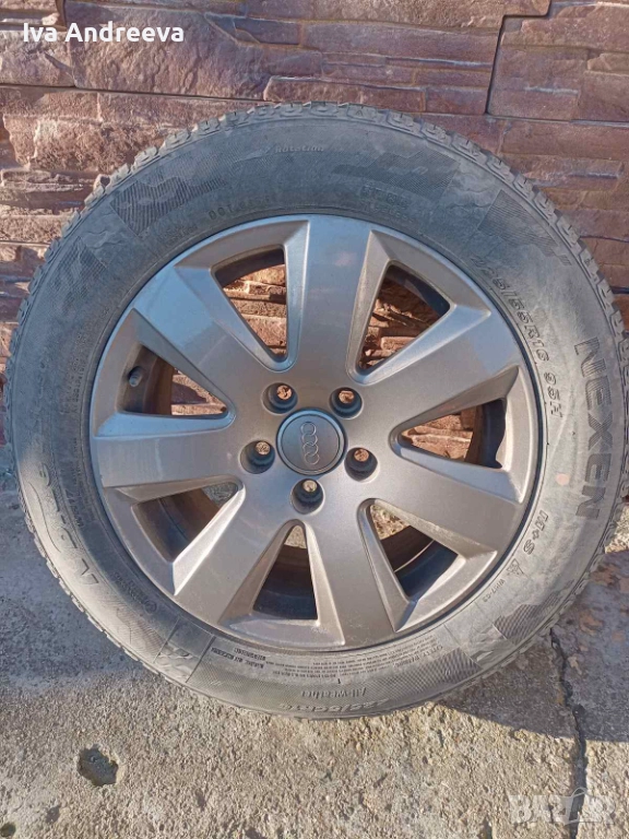 Джанти с гуми 16 цола Ауди, снимка 1