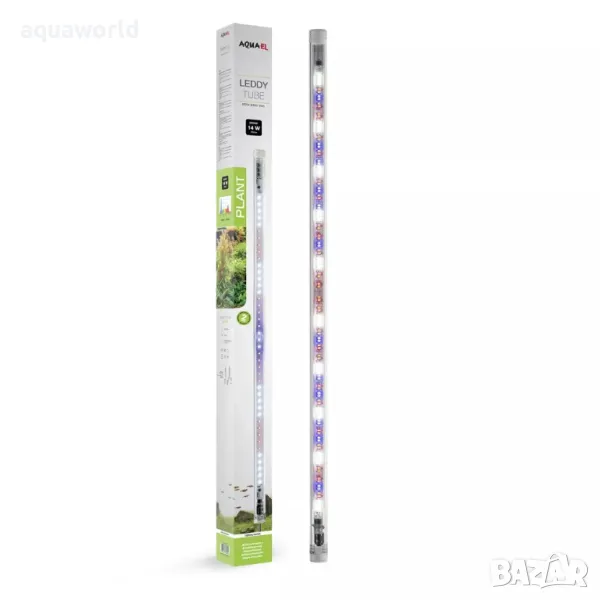 "ПРОМОЦИЯ" LED Осветление Aquael LEDDY Tube 14W Plant 82-95см, снимка 1