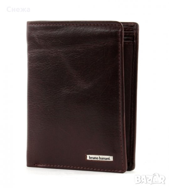 Bruno Banani Vegetabil кафяв вертикален портфейл, снимка 1