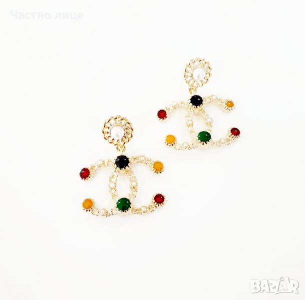 Обеци със сребърна игла , снимка 1