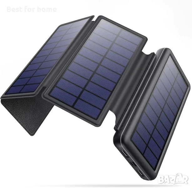  Соларна батерия с 4 соларни панела HETP , снимка 1