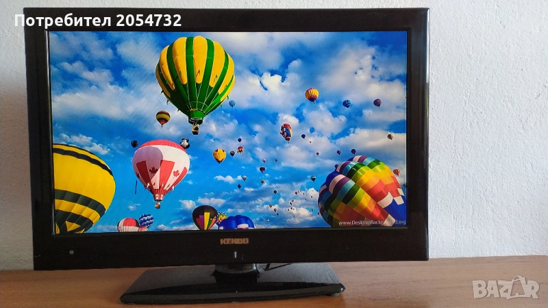 Телевизор с DVD и ново дистанционно - Kendo, снимка 1