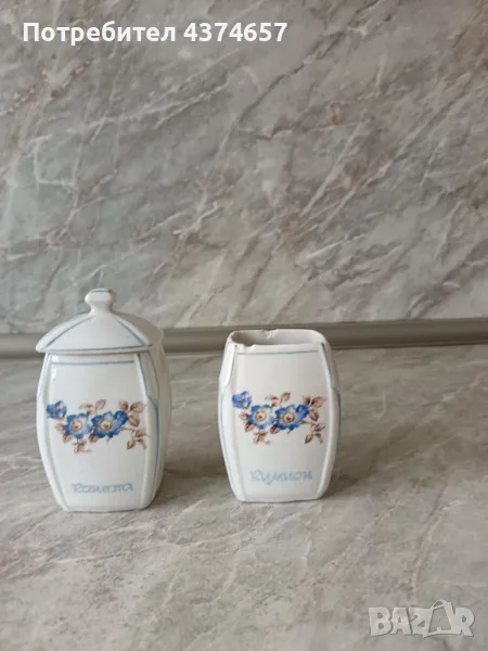 Порцеланови буркани за допълване , снимка 1