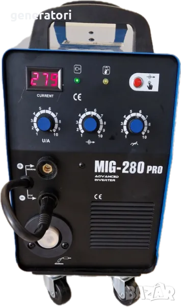 ТОП ЦЕНА! Професионално Телоподаващо  MIG- 280А - ТЕЛОПОДАВАЩ Апарат 280Ампера MAX PROFESSIONAL , снимка 1