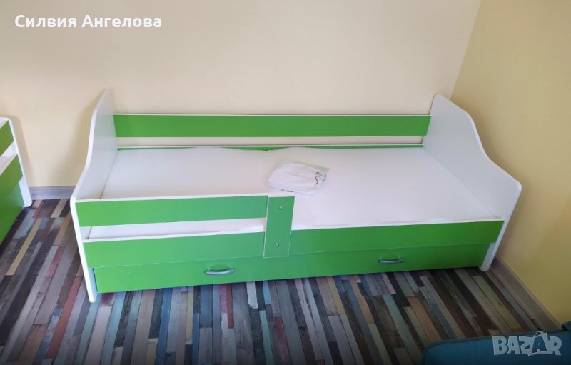 Ново детско легло с нов матрак  и топ матрак подарък, снимка 1