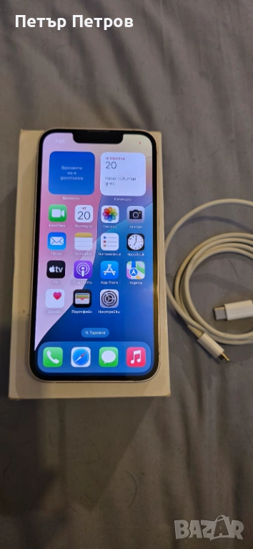 iPhone 13mini  Pink 128GB 77% battery КОМПЛЕКТ-ОТЛИЧЕН!, снимка 1