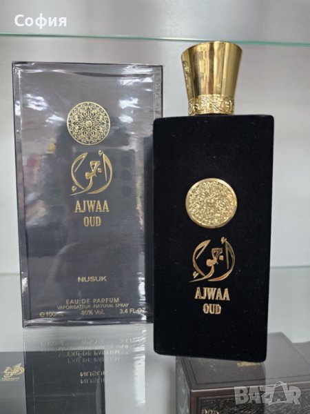 Оригинален Арабски мъжки парфюм Ajwaa Oud Nusuk Eau de Parfum 100ml, снимка 1