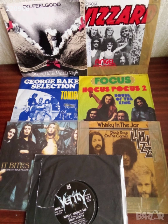 Hard, Prog, Indie Rock ЛОТ от 7 малки плочи, снимка 1