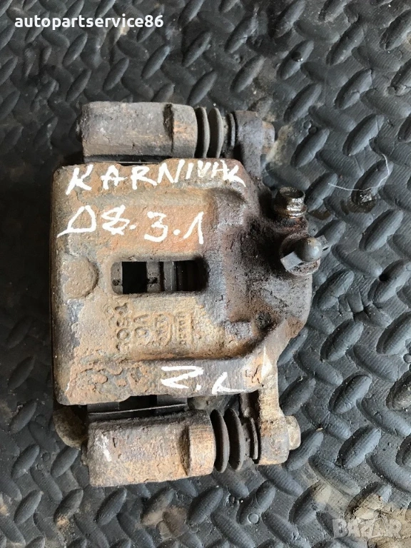 Заден ляв спирачен апарат за KIA Carnival 2.9 CRDi (2006–2011), снимка 1