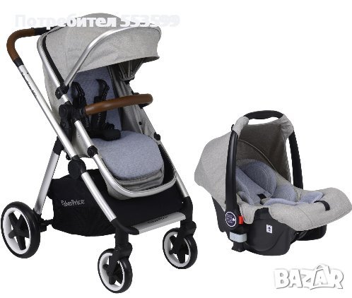 Детска количка -Fisher-Price Geo Travel Sistem -Нова !!!, снимка 1