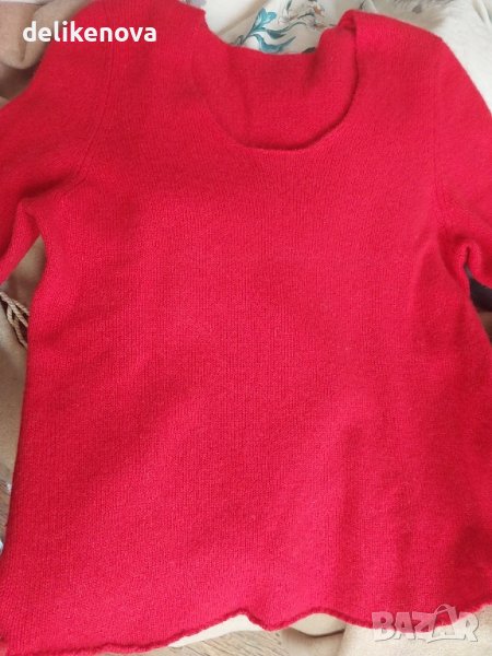 Кашмир. Peter Hahn. Кашмирен плътен пуловер, снимка 1