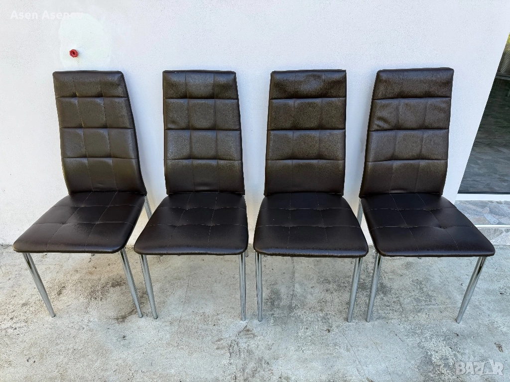 Кожени столове, снимка 1