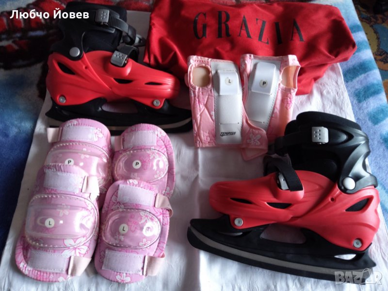 Продавам регулируеми детски зимни Кънки, снимка 1