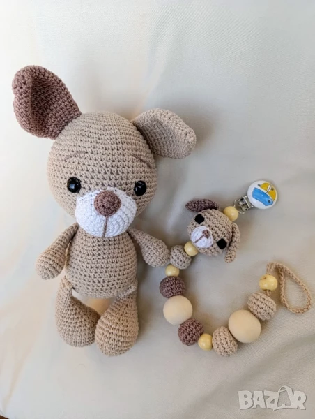 Плетено жирафче,кученце, снимка 1