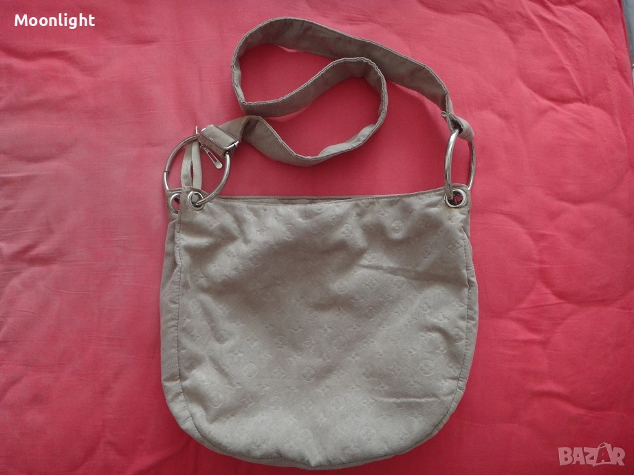 Бежова чанта за през рамо, снимка 1