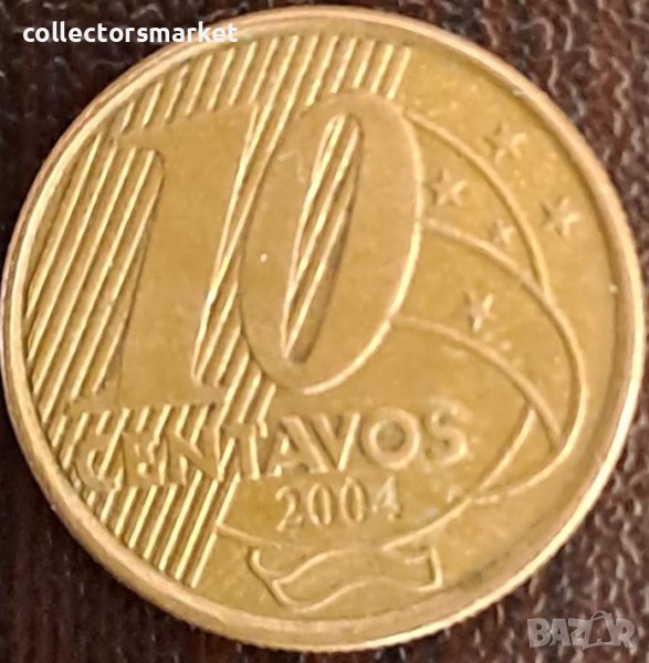 10 центаво 2004, Бразилия, снимка 1