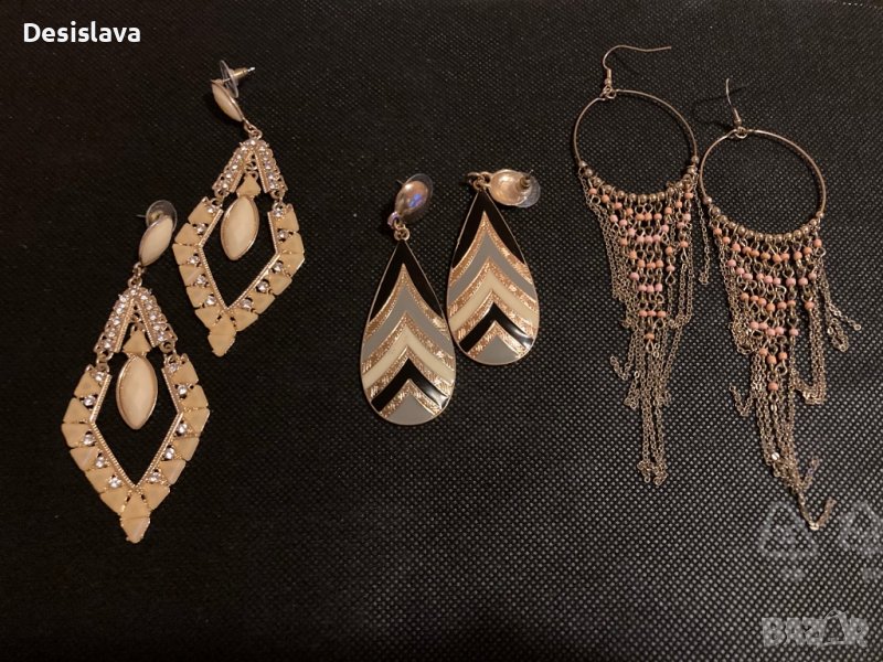 Обеци висящи, снимка 1