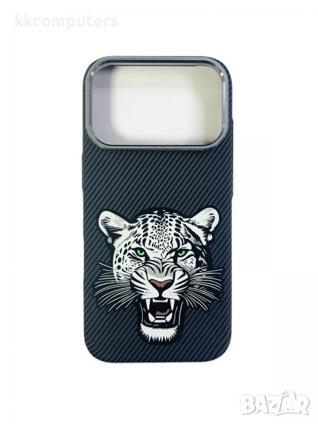 Калъф PVC Карбон MagSafe / Тигър / за iPhone 17 6.3 Баркод : 3133049, снимка 1