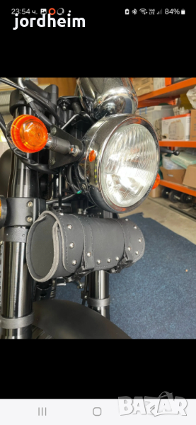 Мото дисаги мото чанти куфар багаж чопър, снимка 1