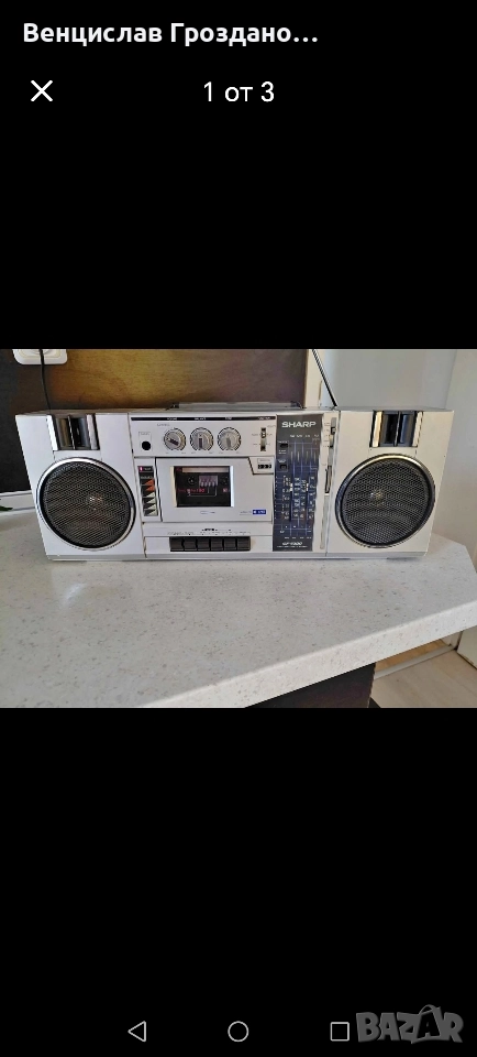 радиокасетофон sharp 7300, снимка 1