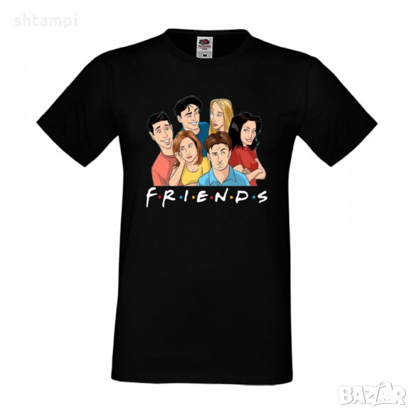 Мъжка тениска Friends art 1, снимка 1