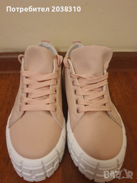 Розови дамски кецове, снимка 1