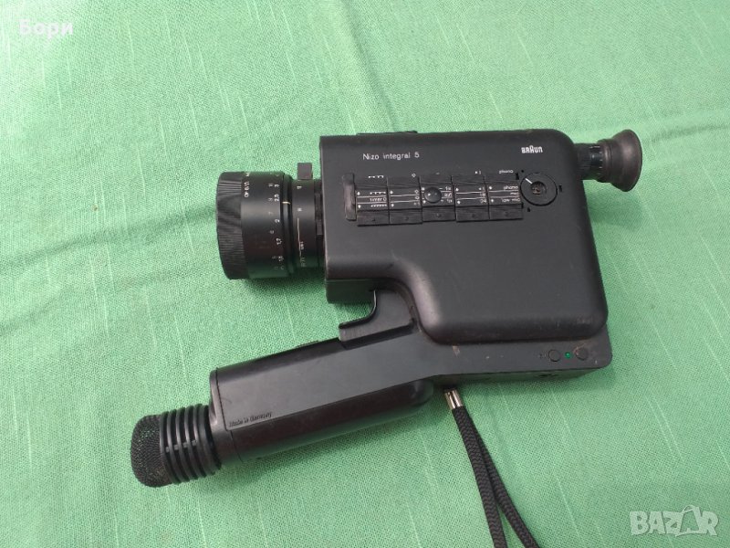 Braun Nizo Integral 5 Super 8  Камера, снимка 1