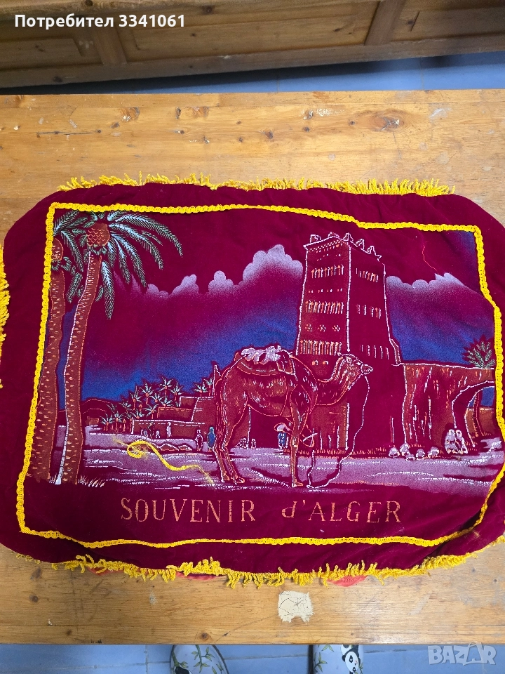 Калъфка за възглавница с пейзаж от Алжир, снимка 1