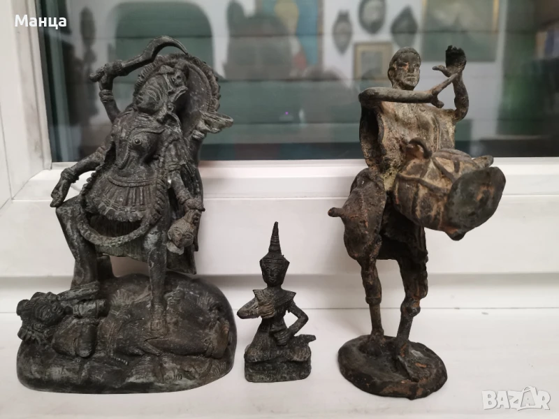 Супер стари бронзови фигури, снимка 1