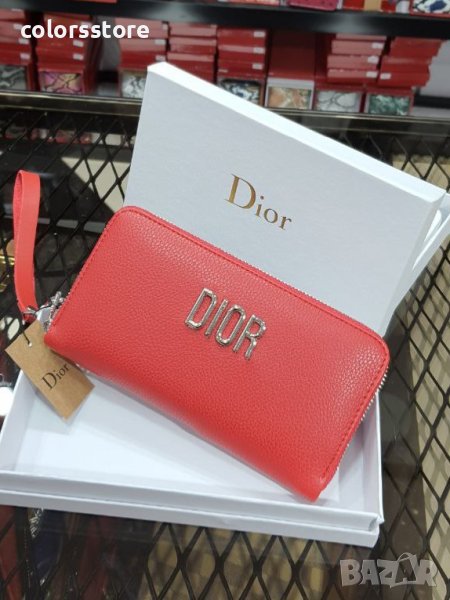 Червено портмоне  Dior код DS53, снимка 1
