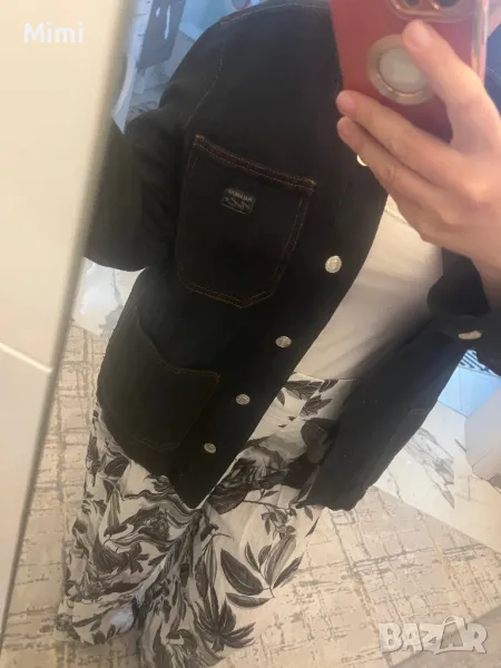 Pull&Bear Дънково яке оувърсайз, снимка 1