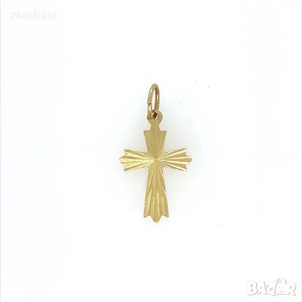 Златен медальон 0,77гр. 14кр. проба:585 модел:26687-5, снимка 1