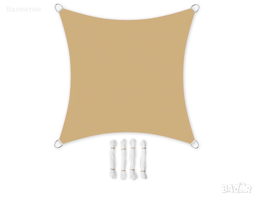 Квадратна тента 3х3 м, снимка 1