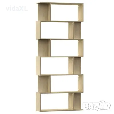 vidaXL Разделител за стая, дъб сонома, 80x24x192 см, инженерно дърво (SKU:800093), снимка 1