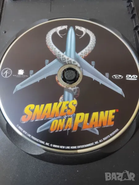 Snakes on a plane -  оригинален DVD диск филм, снимка 1
