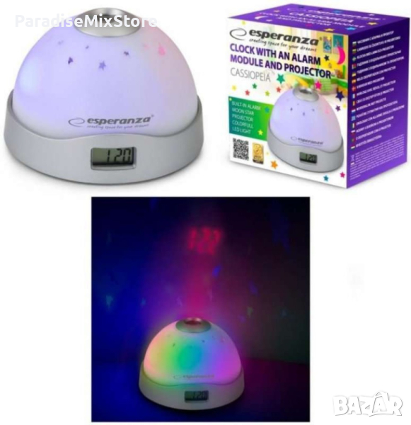 Часовник с проектор Esperanza EHC001, снимка 1