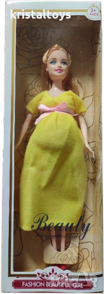 Детска играчка Кукла бременна, снимка 1