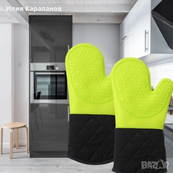 Силиконова ръкавица с меки памучни подплънки - 1бр, снимка 1