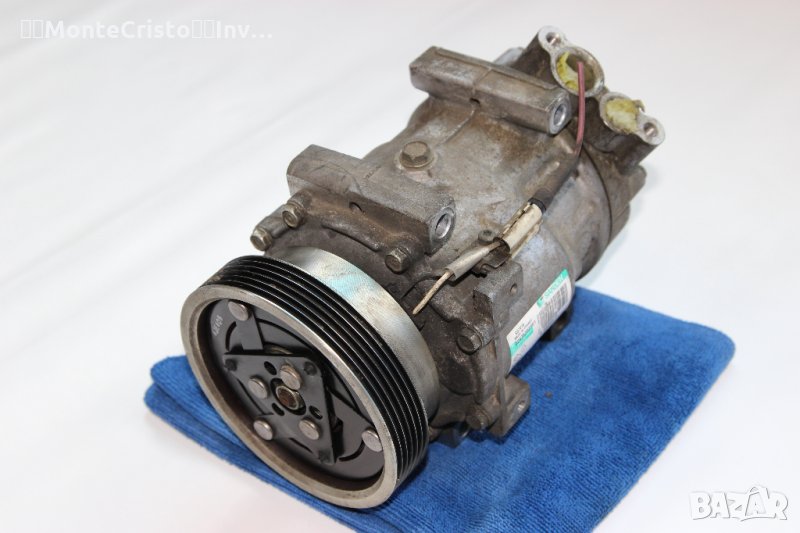 Компресор за климатик Dacia Duster (2010-2017г.) 1.6 бензин 105к.с. / 926000097R / SD7V16, снимка 1