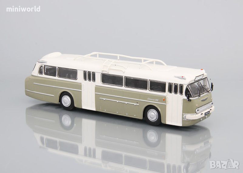 Ikarus 66 градски автобус - мащаб 1:72 на DeAgostini моделът е нов в блистер, снимка 1