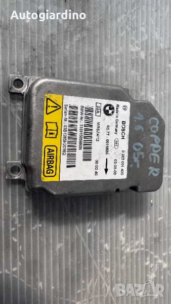 Airbag модул / сензор / датчик зa Mini Cooper - 0285001430 / 65.77-6915886, снимка 1