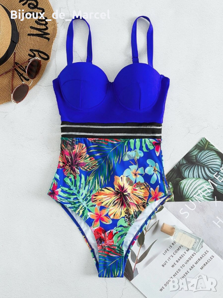 Бански Sulla Blue - S M L XL размери, снимка 1