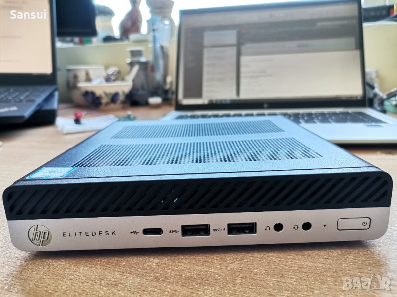  Компактен компютър HP Elitedesk mini 800 G5 Intel i5 9500 16RAM SSD 256 GB, снимка 1