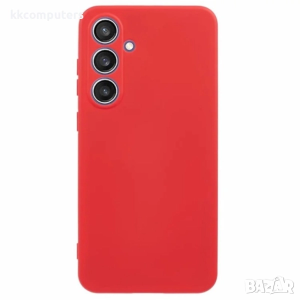 Силиконов кейс bSmart Silicone Soft Cover и Протектор За Samsung Galaxy A36, снимка 1
