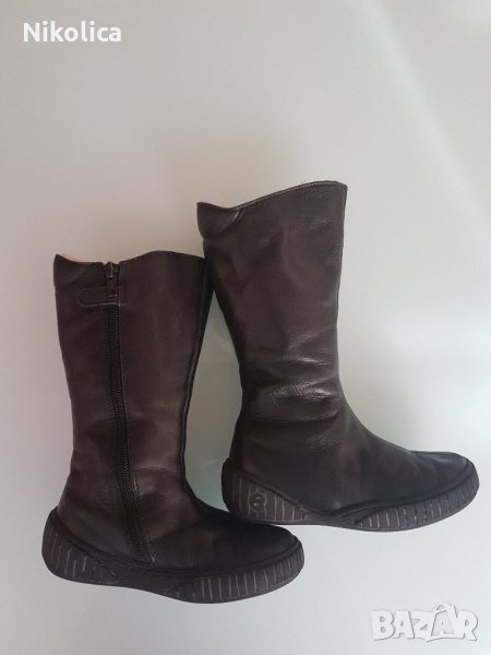 Детски ботушки на  френската марка  MOD 8,номер 27. Естествена кожа.Идеален вид!, снимка 1