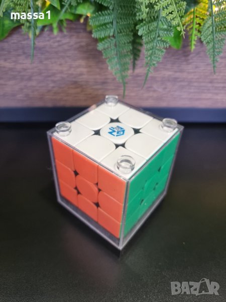 НОВО!!! Класическо кубче на Рубик в кутия пластмасова, снимка 1