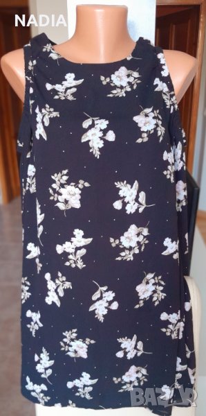 Рокля на цветчета с отворени рамене, снимка 1