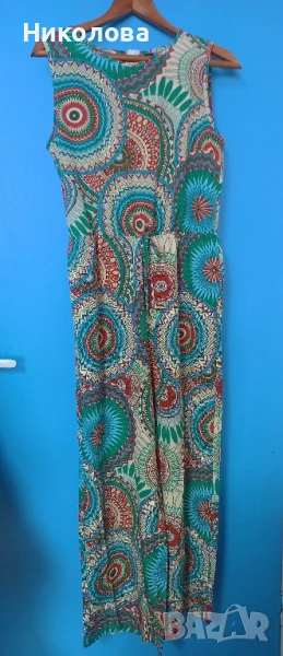 Летен цветен гащеризон НОВ, снимка 1